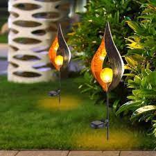 Led Artificial Flame Garden Light