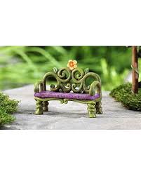 Miniature Garden Fairytale Bench In