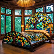 Breathtaking Stained Glass Tree Of