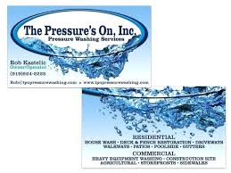 Pressure Washing Business