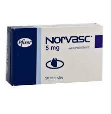 Norvasc Amlodipine Tablets, 5 mg