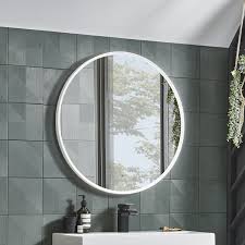 roper rhodes frame circular mirror