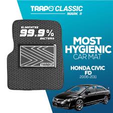 trapo clic car mat honda civic fd