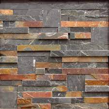 Rustic Stone Cladding Exterior Wall