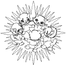 Résultat de recherche d'images pour "coloriage à imprimer mandala coeur"