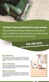 our infographic carpet cleaning san