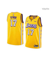 Authentic los angeles lakers jerseys are at the official online store of the national basketball association. Andrew Bynum Los Angeles Lakers Men S Nike 17 Swingman Black Mamba Jersey
