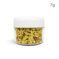 gold square 100 edible glitter 7g