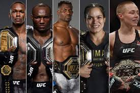 list of cur ufc chions by division