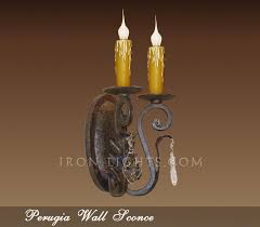 Rustic Wall Sconces Indoor Wrought