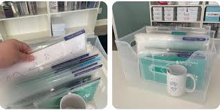 how to organize with plastic envelopes