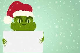 63 christmas grinch background stock