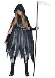 reaper costume for s kids s black gray l california costume collection