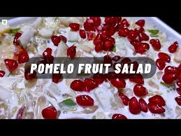 refreshing pomelo fruit salad