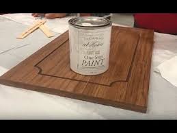 Painting birch wood cabinets is a simple project that you can take on yourself, allowing you to save money and bring new life to your kitchen. How To Paint Laminate Cabinets With Chalk Based Paint Ace Hardware Youtube