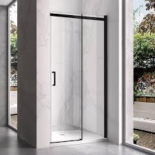 Shower Door Sliding Kz09e Black 1350