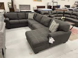 ultra large slate gray sectional sofa