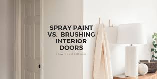 spray paint vs brush hand painting on