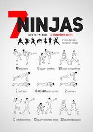 seven ninjas workout