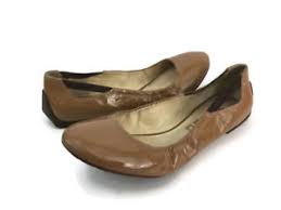 Tsubo Mink Womens Brown Patent Leather Slip On Round Toe