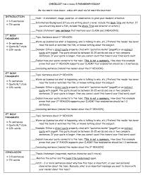   paragraph essay examples middle school  Persuasive Essay  Grade     Structure of A Five Paragraph Essay