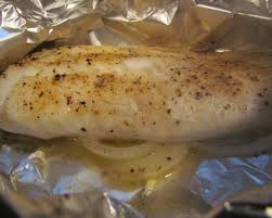 simple baked fish in foil ww recipe