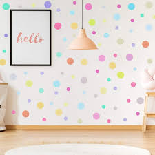 Polka Dot Confetti Wall Decals