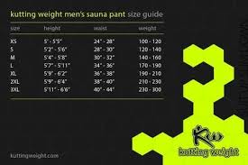 Kutting Weight Mens Neoprene Weight Loss Sauna Pant