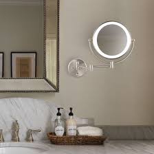 Led Lighted Makeup Mirror Swing Arm