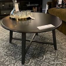 Ikea Kragsta Round Coffee Table Black