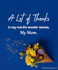 thank you messages and es for mom
