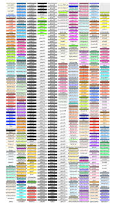Html Color Chart Red 2019