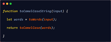 What convention should i use when naming files? Converting A String To Camelcase In Javascript By Javascript Jeep Level Up Coding