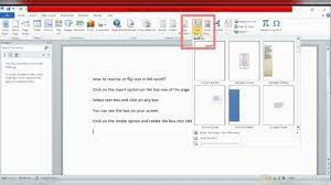 how to flip or reverse text in ms word