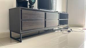 Tv Cabinet Dark Brown Furniture Home