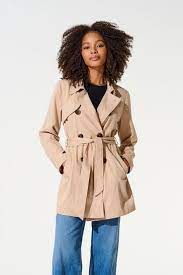 Buy Only Light Brown Trench Coat From