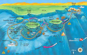 Dive Sites Of Sharm El Sheikh Red Sea Map Descriptions