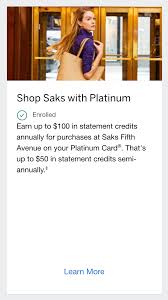 You can get unlimited points toward your saksfirst gift card. Amazing Saks Fifth Avenue Stack 20x Amex Points Amex Platinum Credit 75 Gift Card On 150 Purchase Monkey Miles