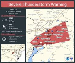 But a little over a quarter an inch of rain fell and no major damage was reported. Nws Baltimore Washington On Twitter Severe Thunderstorm Warning Including Alexandria Va Clinton Md Springfield Va Until 1 30 Pm Edt