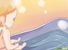 I realized the water had gotten cold so i turned it up. How To Bathe An Infant 11 Steps With Pictures Wikihow