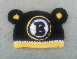 Buyout, ir and cap adjustments: Crocheted Boston Bruins Hat Cap Baby Boy Knitting Patterns Crochet Crochet Hat Pattern