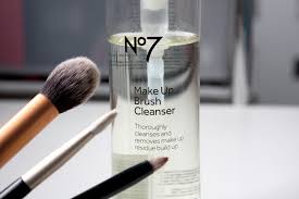 boots no7 make up brush cleanser