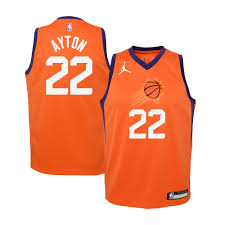 Profesional basketball player of phoenix suns. Phoenix Suns Jordan Statement Swingman Trikot Deandre Ayton Jugendliche