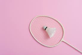 Badminton Racket And Shuttlecock On A Pink Background Stock Photo - Download Image Now - iStock