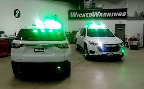 Green Led Strobe Lights Interior Lights Light Bars Wicked Warnings