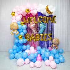 twin tastic welcome baby decorations