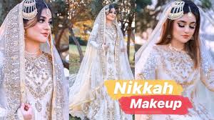 nikkah makeup outfit jewellery 2020