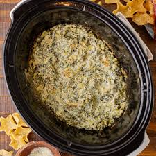 crock pot spinach artichoke dip sweet