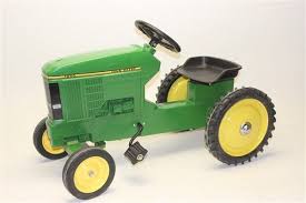 john deere 7600 pedal tractor with wide