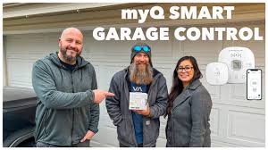 myq smart garage control unboxing